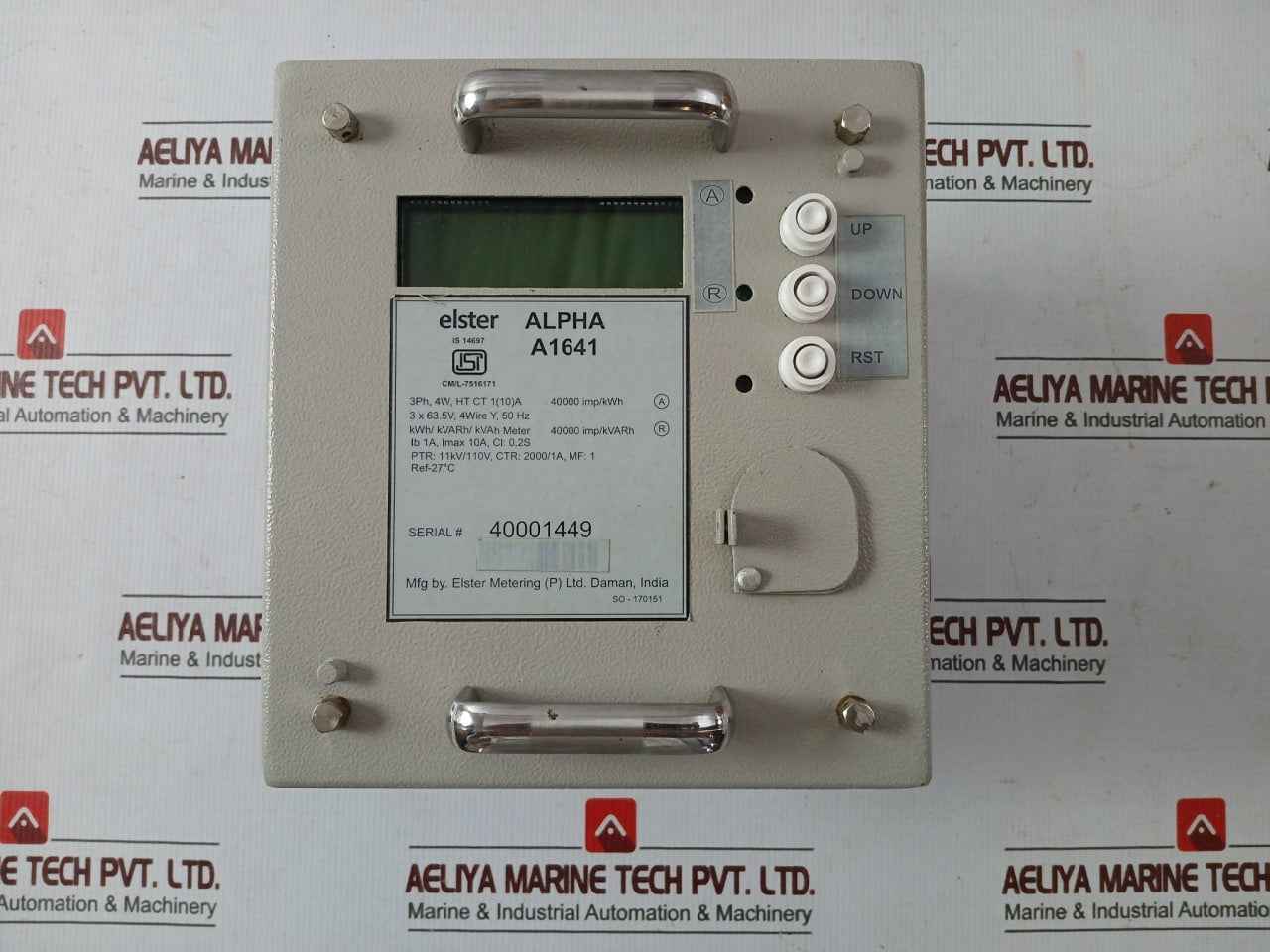 Elster Alpha A1641 3-phase Digital Electric Meter 40000 Imp/Kwh 50Hz