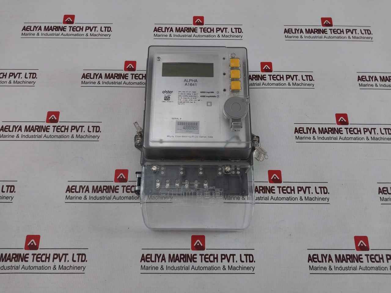 Elster Alpha A1641 Digital Kwh/Kvarh/Kvah Electric Meter 0.2S 40000 Imp 27C