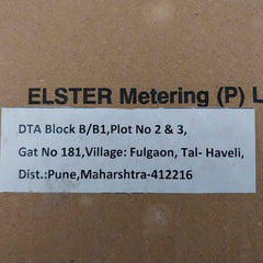 Elster Alpha A1641 Digital Kwh/Kvarh/Kvah Electric Meter 3X 63.5V 50Hz