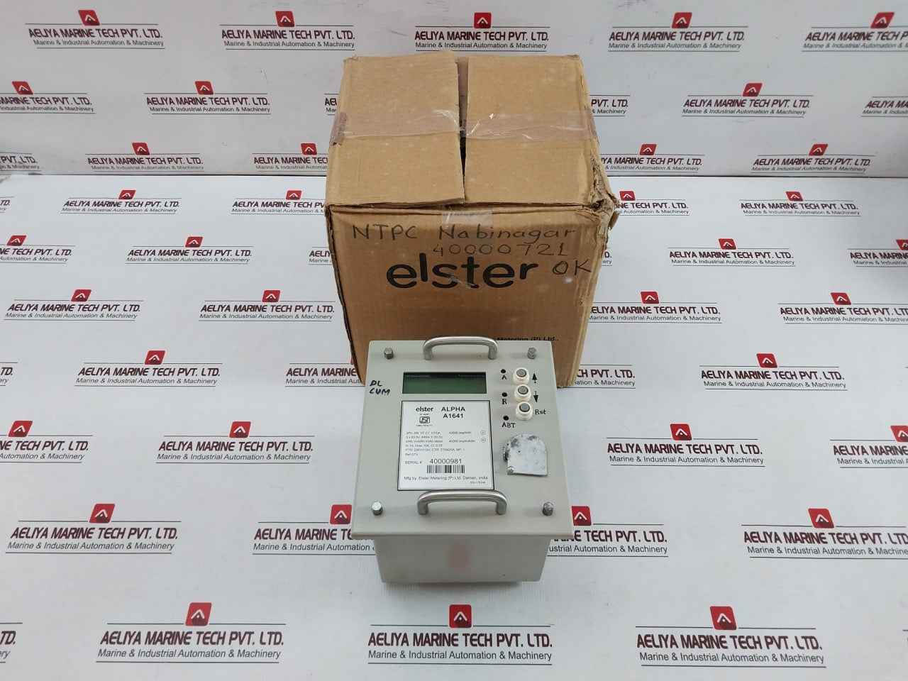Elster Alpha A1641 Digital Kwh/Kvarh/Kvah Electric Meter 3X 63.5V 50Hz