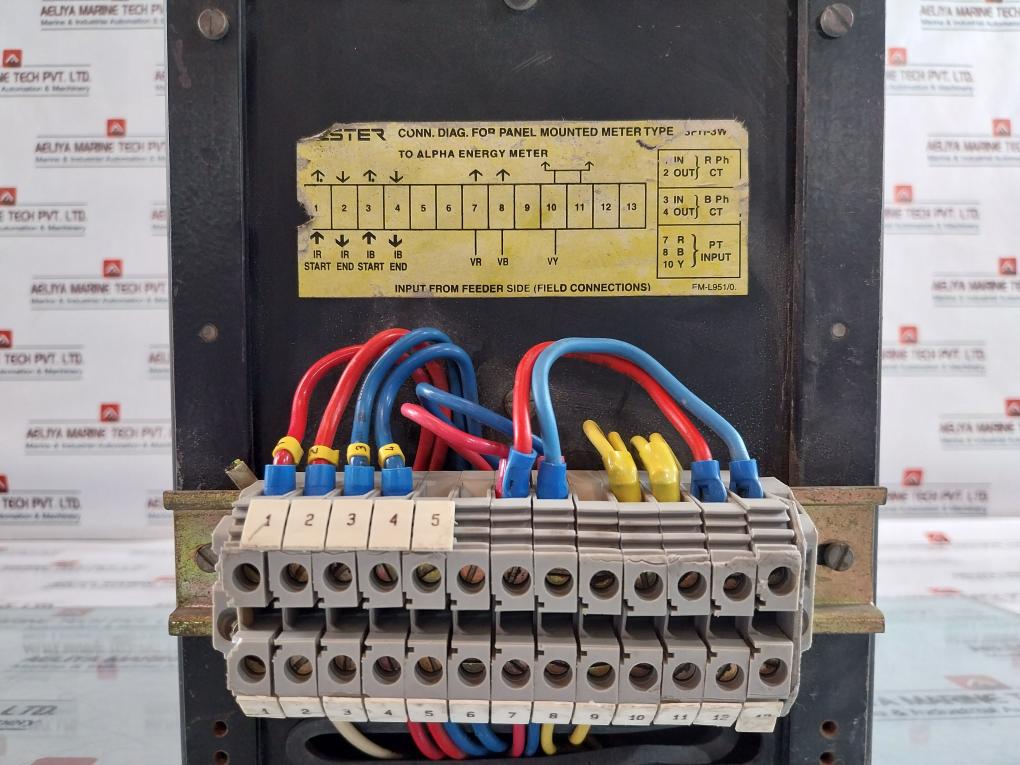 Elster Alpha J1 A1RLQ+ Electronic kWh/kVARh/kVAh Meter 3-Phase