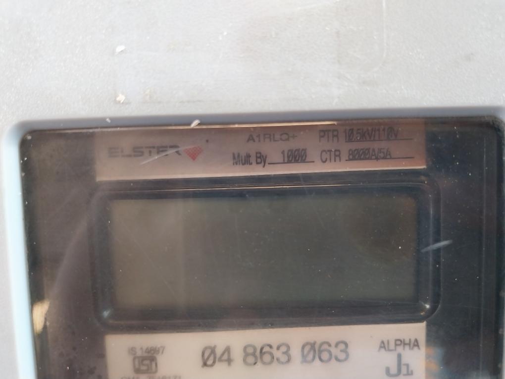 Elster Alpha J1 A1RLQ+ Electronic kWh/kVARh/kVAh Meter 3-Phase