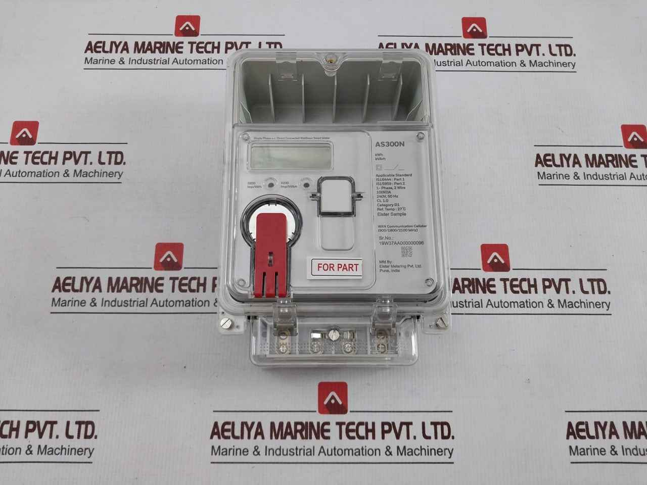 Elster As300N Single Phase A.C. Watthour Smart Meter 10(60)A (Not Working)