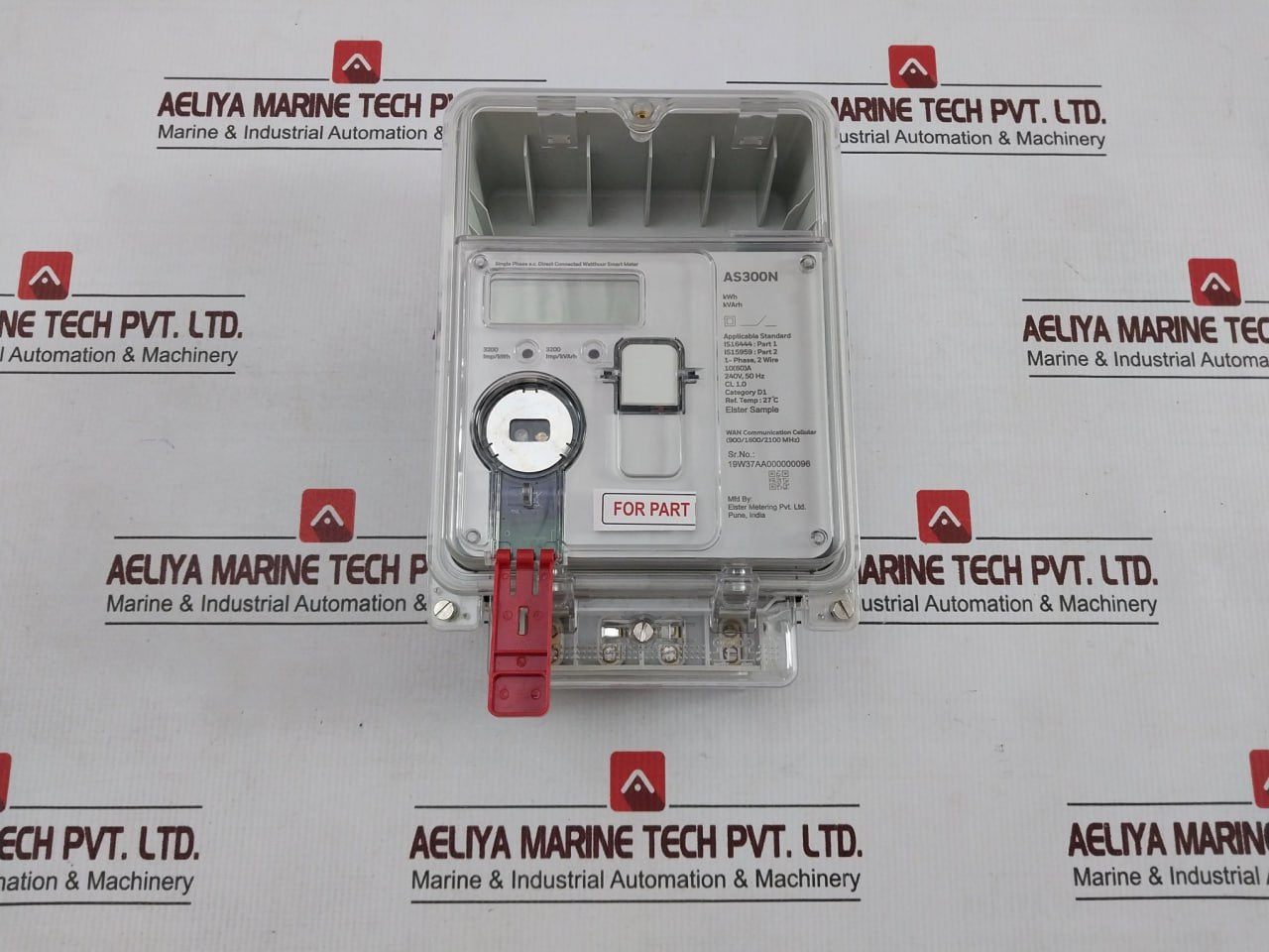 Elster As300N Single Phase A.C. Watthour Smart Meter 10(60)A