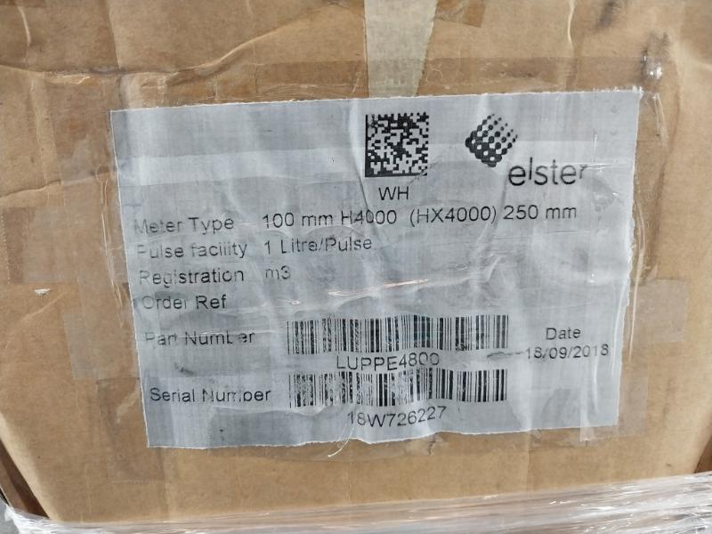 Elster H4000 Waltman Cold Water Meter Map16Bar 18W724404