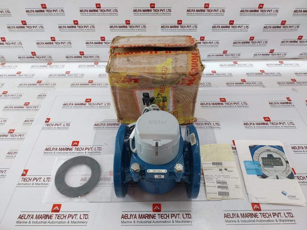 Elster H5000 Woltmann Cold Water Meter Lurpc4516 65 Mm 63 R1250 U0, 16 Bar