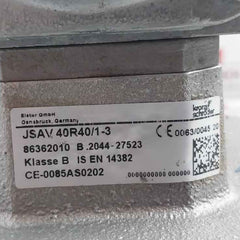 Elster Jsav 40R40/1-3 Safety Shut-off Valve 4 Bar Ks86362010