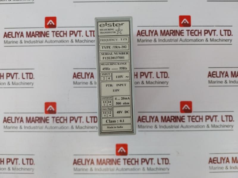 Elster Tra-202 Measuring Transducer 45Hz---55Hz 110V~