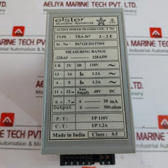 Elster Tra-267Active Power Transducer 48V Dc 4-20Ma