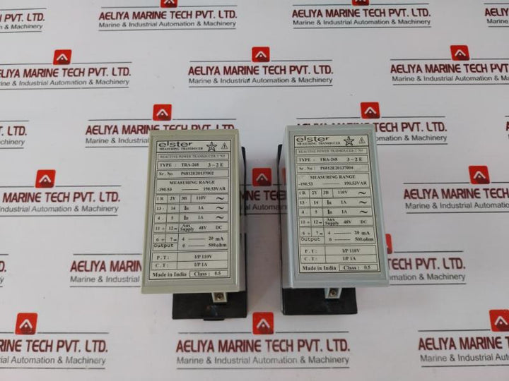 Elster Tra-268 Reactive Power Transducer T 705 -190.53---190.53 Var 48V Dc