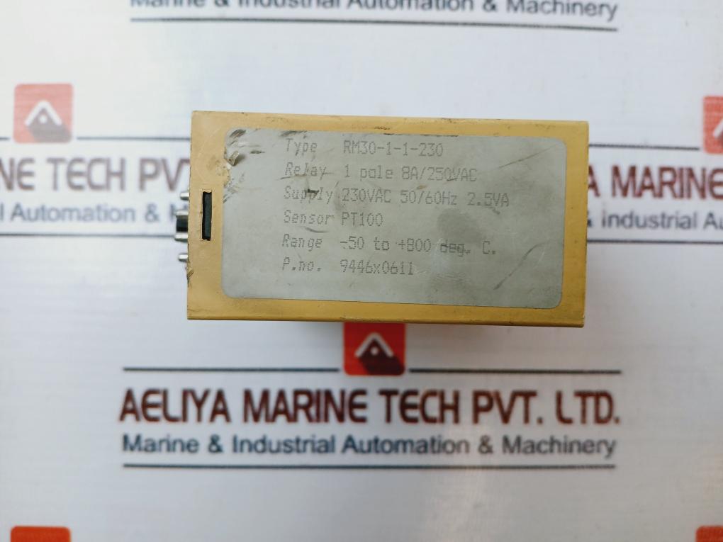 Elteco Rm30-1-1-230 Temperature Relay 9446X0611