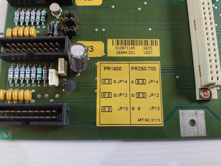 Eltek 11864.0V2 Printed Circuit Board 31112