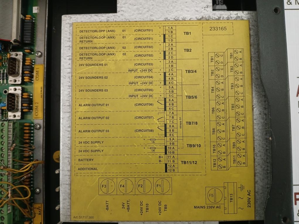 Eltek 230Vac Safety Alarm System Anx 95