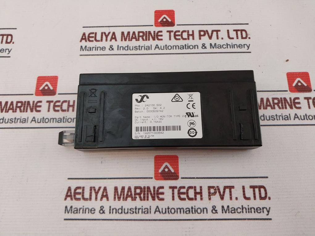 Eltek 242100.502 I/O Monitor Type 2 Rev: 2.0