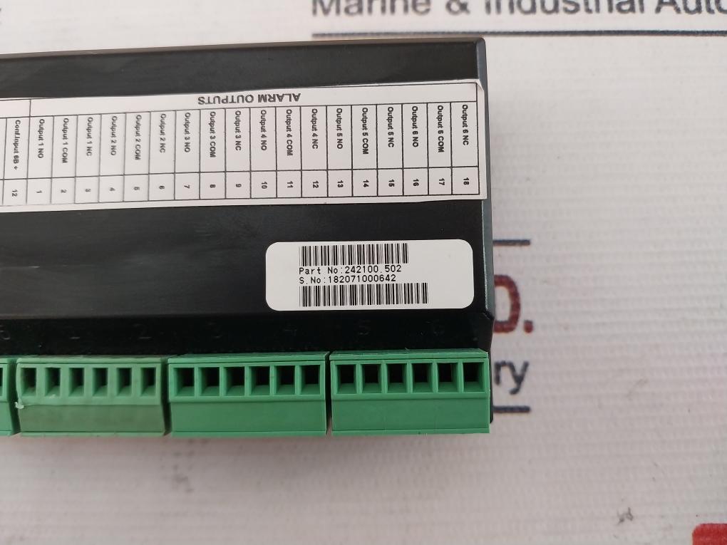 Eltek 242100.502 I/O Monitor Type 2 Rev: 2.0