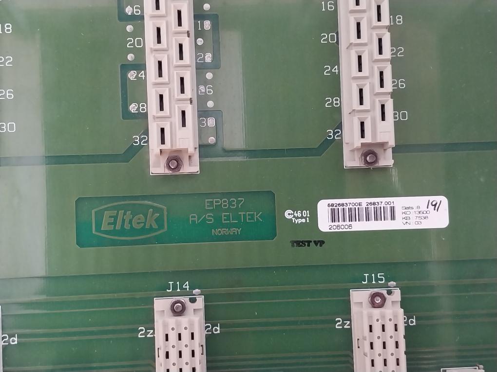 ELTEK 242231.700 PR700 Power Rack T32500-H9-4 TYPE 1