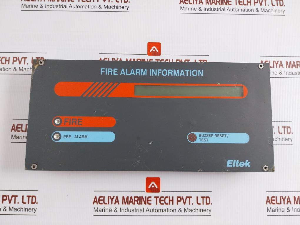 Eltek 24 Vdc Fire Alarm Information Panel 234112