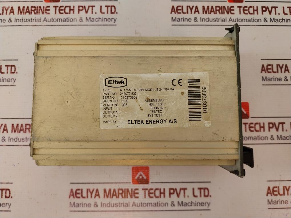 Eltek Al175nt Alarm Module 24/48v Ra 242072.232