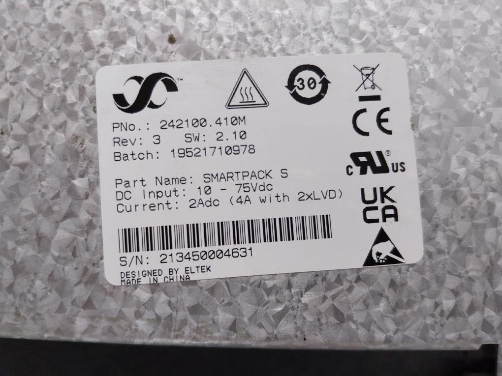 Eltek CMES0301.1000 Embedded Power System Revision: 3