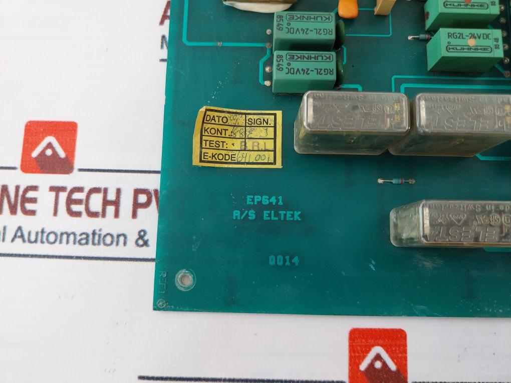 Eltek EP641 Printed Circuit Board 15526-a3