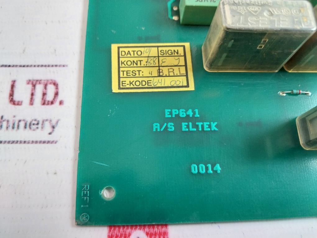 ELTEK EP641 Printed Circuit Board