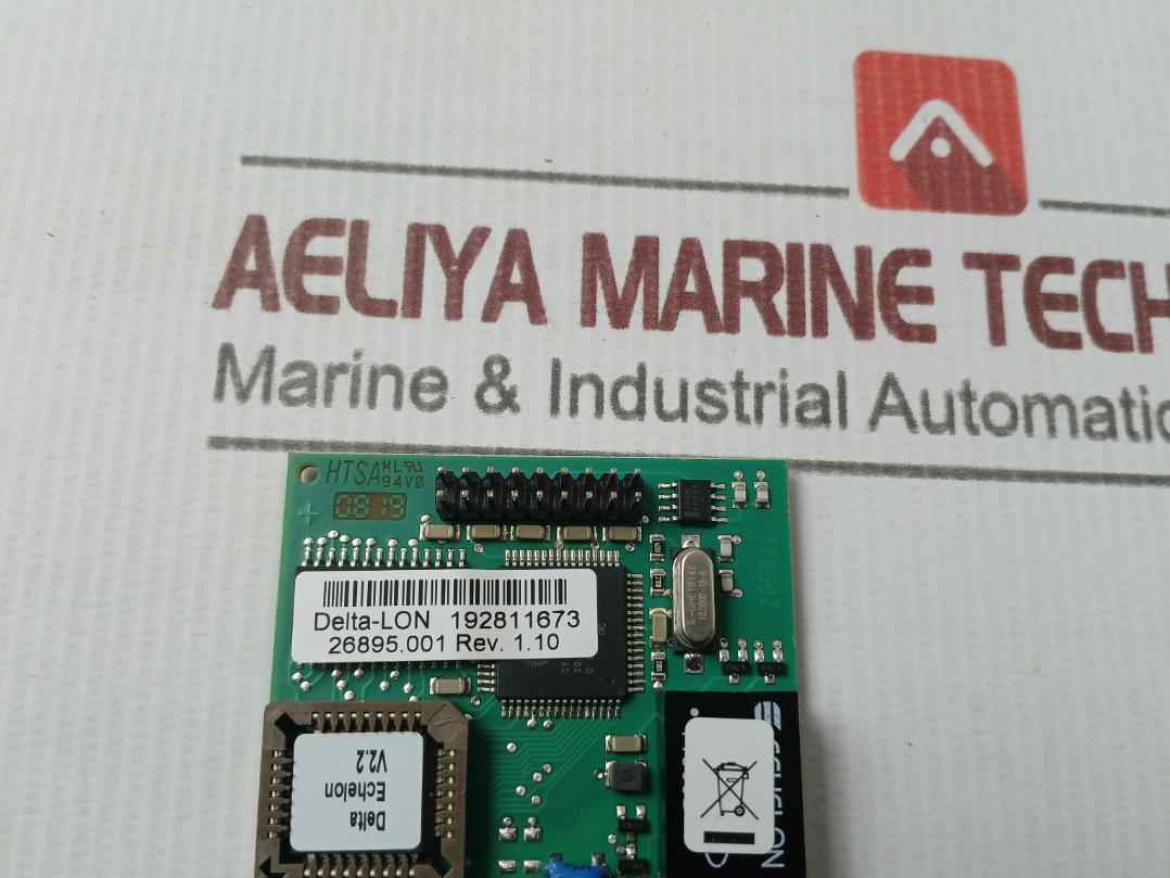 Eltek F&S 118950V4 Communication Pcb Module 26895.001 Rev 1.10