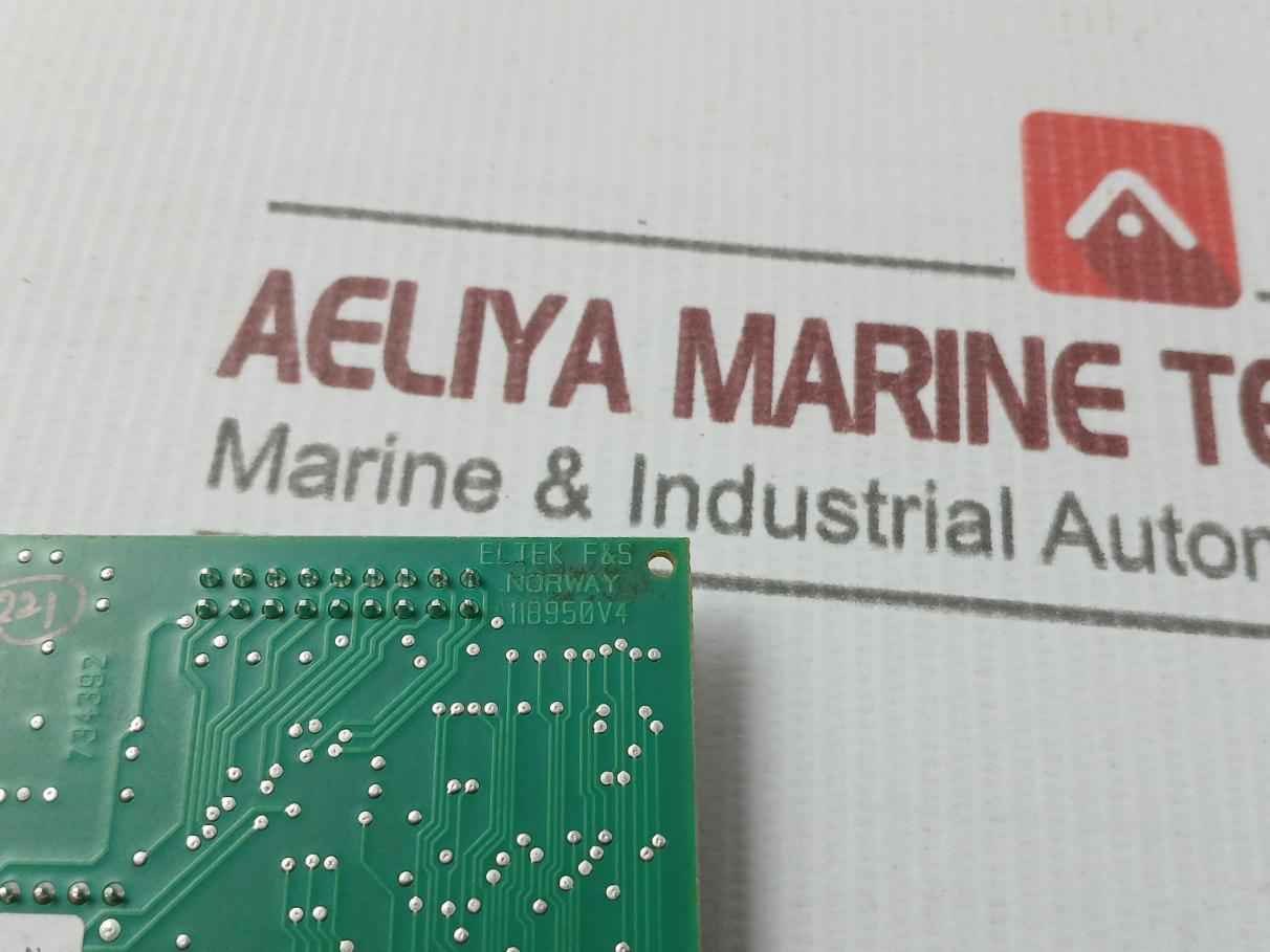 Eltek F&S 118950V4 Communication Pcb Module 26895.001 Rev 1.10
