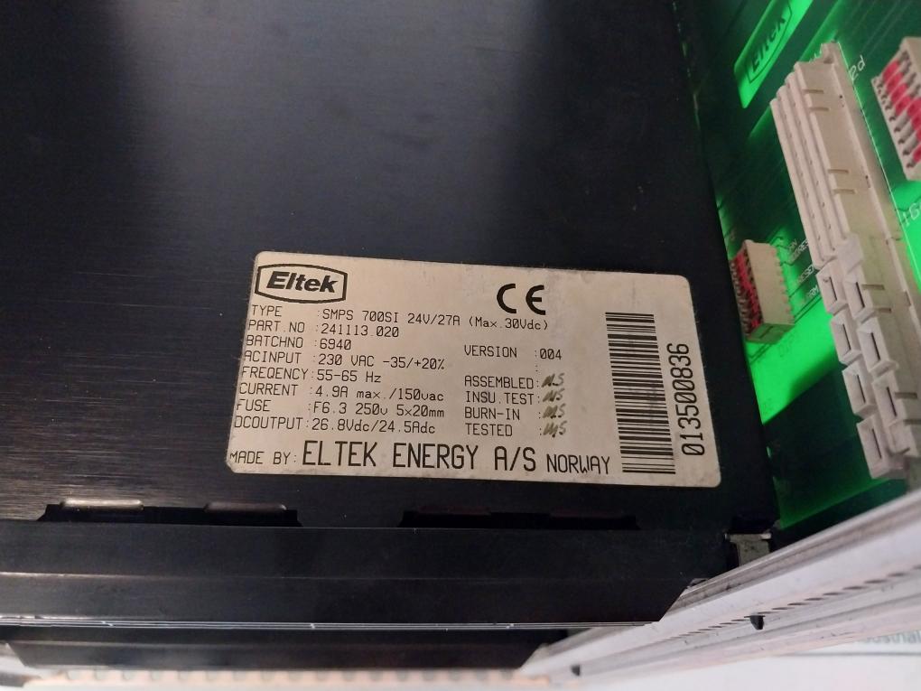 Eltek Smps 700Si Power Supply 230Vac