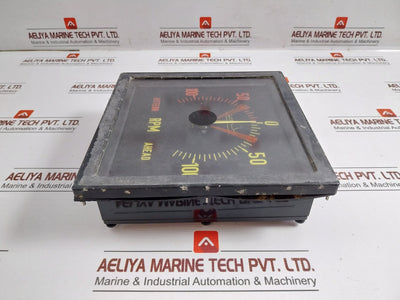 Eltroma-technik D3V192S Analog Engine Tachometer 10-0-10V 20Kohm 0.75M 0.50M