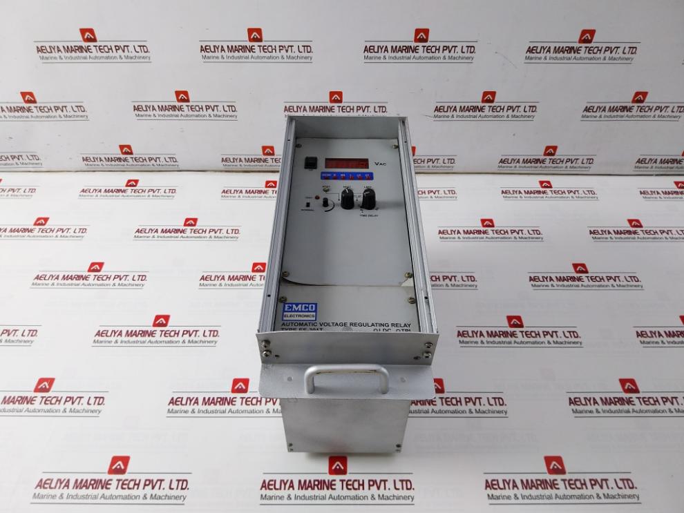 Emco Ee-301T Automatic Voltage Regulating Relay 110V Ac 50Hz 15 Watts 10-120