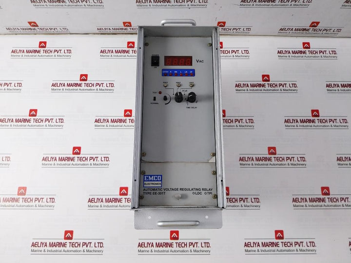 Emco Ee-301T Automatic Voltage Regulating Relay 110V Ac 50Hz 15 Watts 10-120