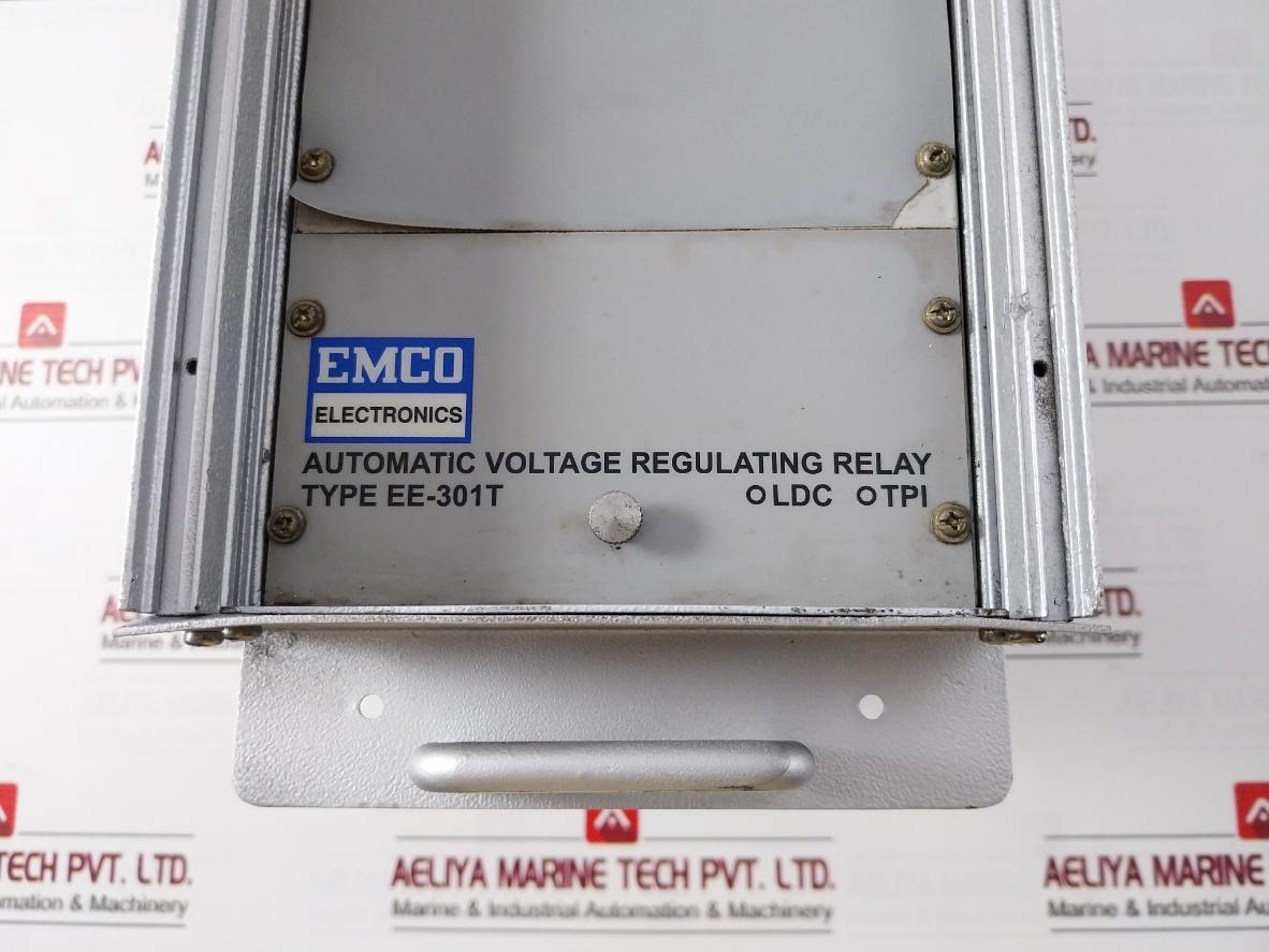 Emco Ee-301T Automatic Voltage Regulating Relay 110V Ac 50Hz 15 Watts 10-120