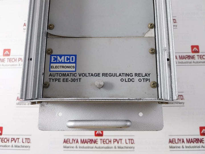Emco Ee-301T Automatic Voltage Regulating Relay 110V Ac 50Hz 15 Watts 10-120