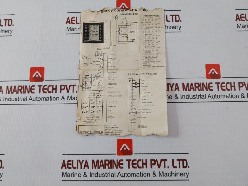 Emergency Controller M2100-20-00B Selco 24V