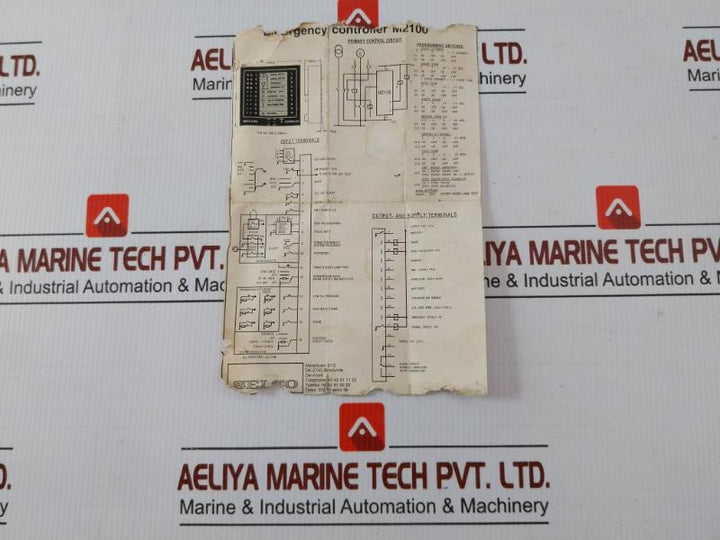 Emergency Controller M2100-20-00B Selco 24V