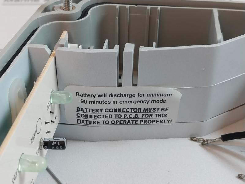 Emergency Lighting Power Equipment Wlezxteu1Ggem-cw Wet Location Led Exit Sign