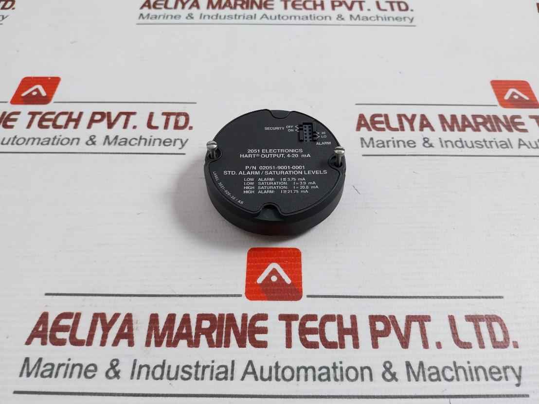 Emerson 02051-9001-0001 Hart Pressure Transmitter 2051 Electronic 4-20Ma