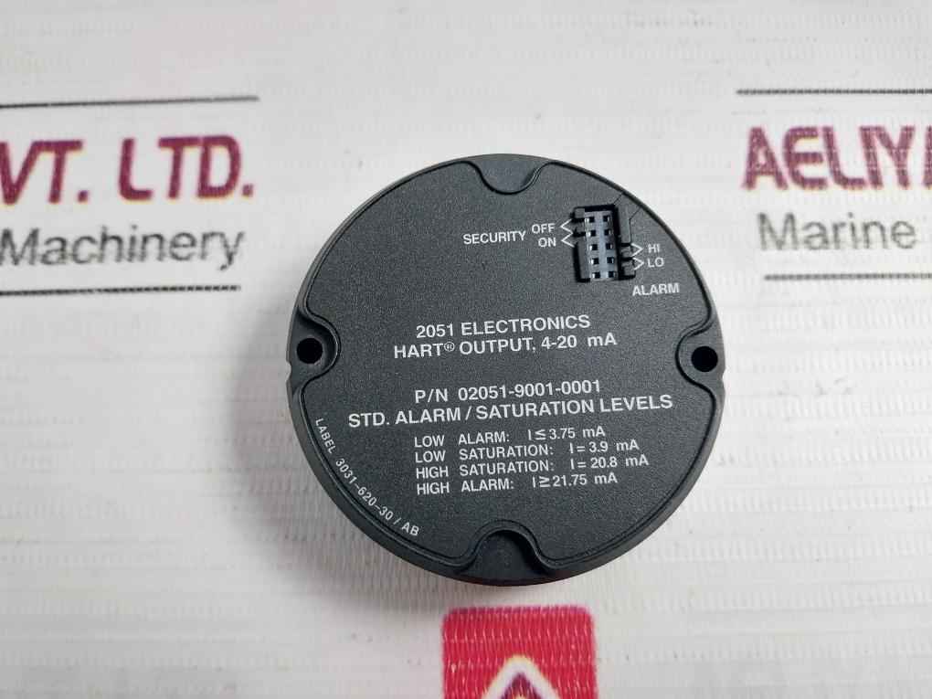 Emerson 02051-9001-0001 Pressure Transmitter Module 4-20Ma Bead4112