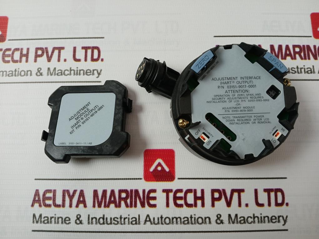 Emerson 03151-9017-0001 Hart Adjustment Interface Set