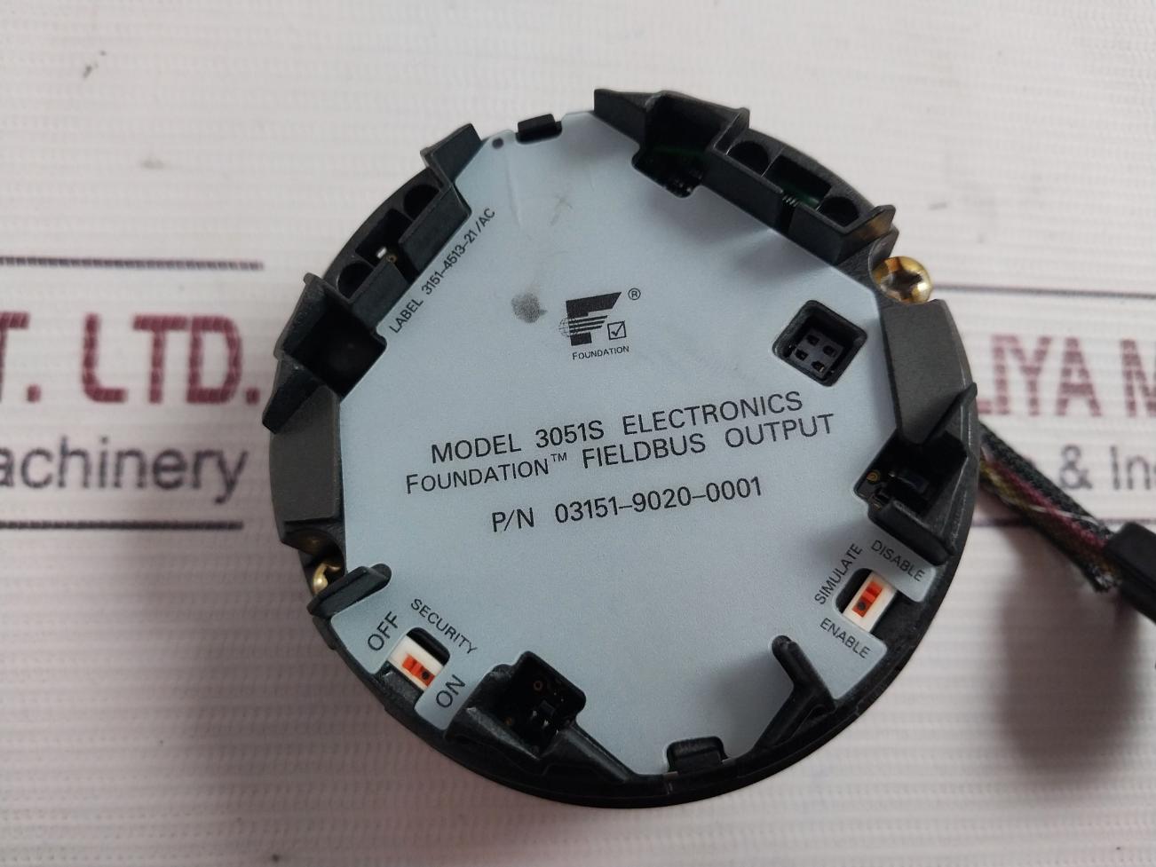 Emerson 03151-9020-0001 Plc Expansion Output Module