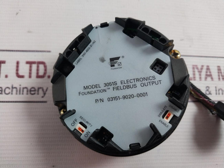 Emerson 03151-9020-0001 Plc Expansion Output Module