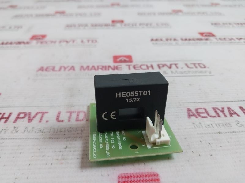 Emerson 100204110003 Interface Pca Dcct Board Assembly He055T01 Rev. 4