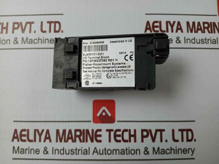 Emerson 12p0623x062 I/o Terminal Block