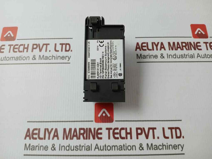 Emerson 12p0623x062 I/o Terminal Block