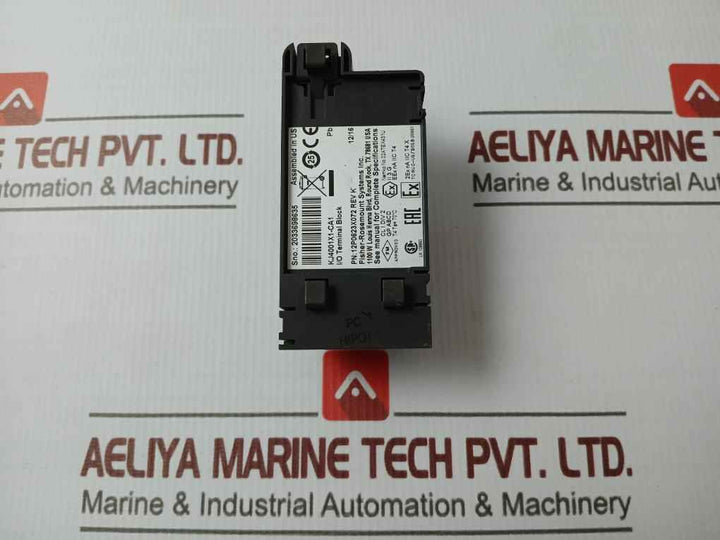 Emerson 12p0623x072 I/o Terminal Block
