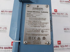 Emerson 1420A2A3A4Ndwl4 Smart Wireless Gateway 753-6026-3005/Ab 24V Dc Rev: Aa