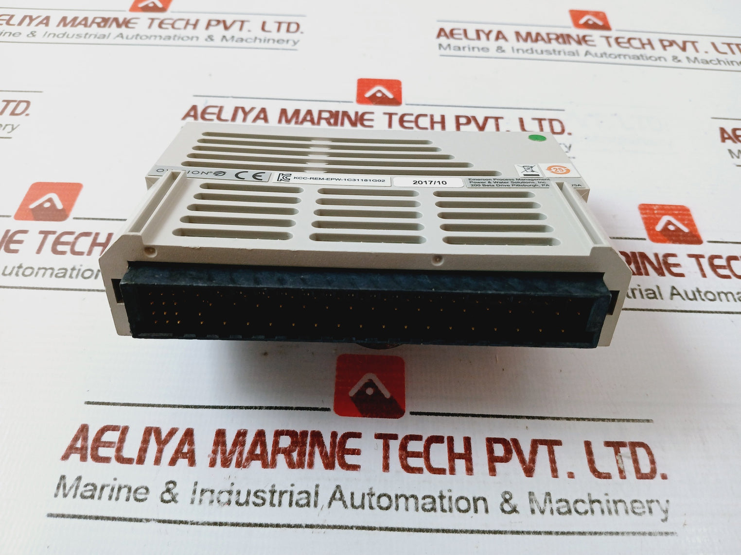 Emerson 1C31181G02 Media Attachment Unit Rev 05 14 94V0 3A99180A02 Tmn026228