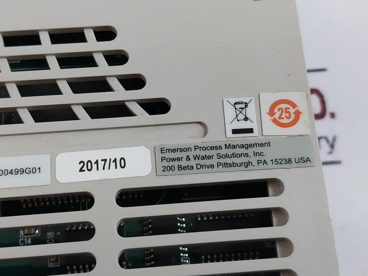 Emerson 1c31234g01 Compact Digital Input Electronics Module
