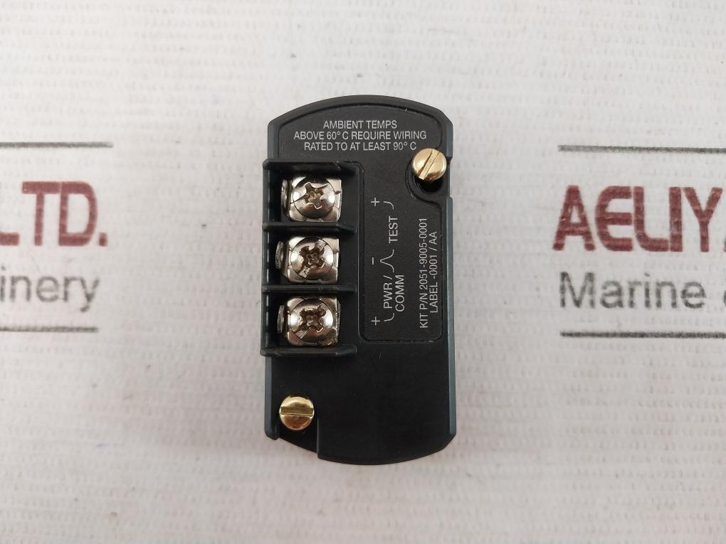 Emerson 2051-9005-0001 Terminal Block Transient Screw Type