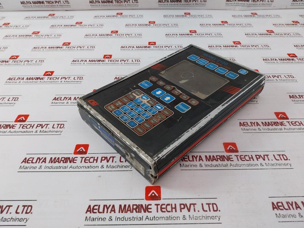 Emerson 2120-2 Machinery Analyzer Rev:08 Lwb101sx40(Not Working)